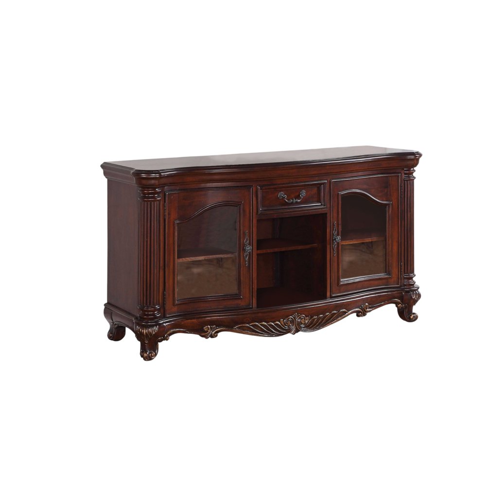 Harcourt 65" Brown Cherry TV Cabinet