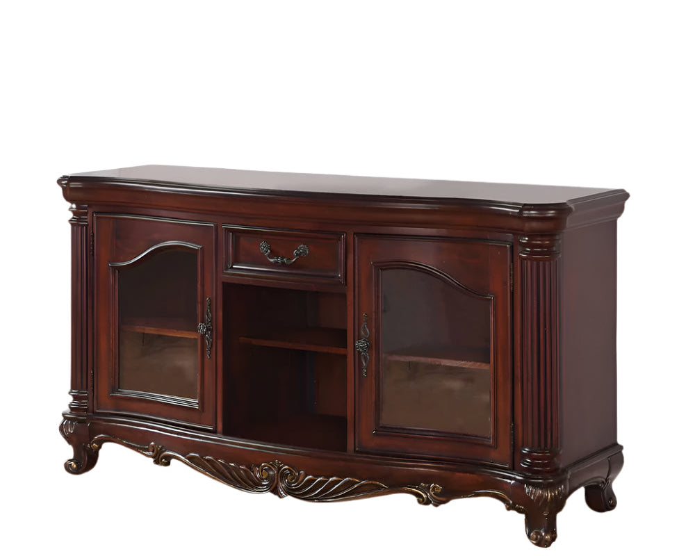 Harcourt 65" Brown Cherry TV Cabinet