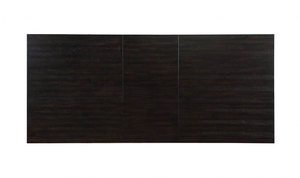 Valençay 104" Brown Solid Wood Trestle Dining Table