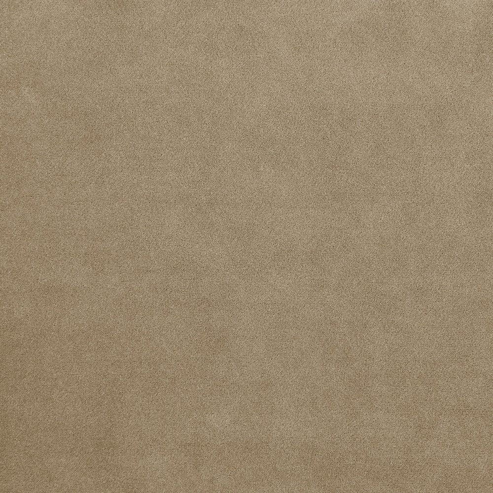 Bordeaux 72″ Beige & Gold Velvet Loveseat with Square Arms