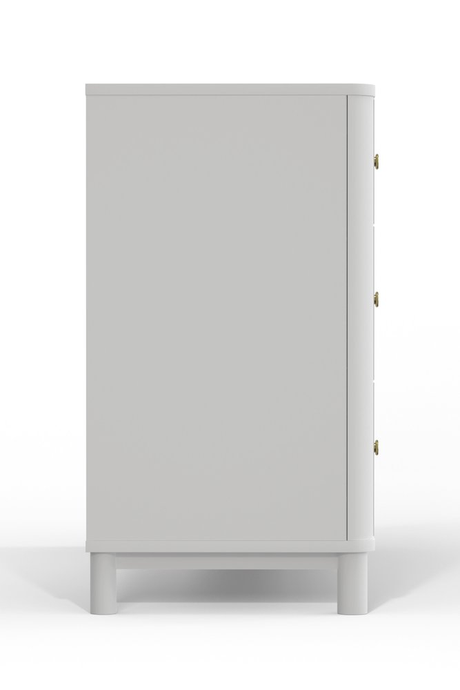 Valence 61" White Solid Wood Six Drawer Double Dresser